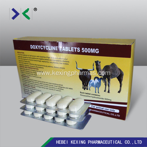 Doxycycline 10mg Tablet Cattle